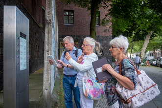 Spaziergang am x.y. in Stadt
